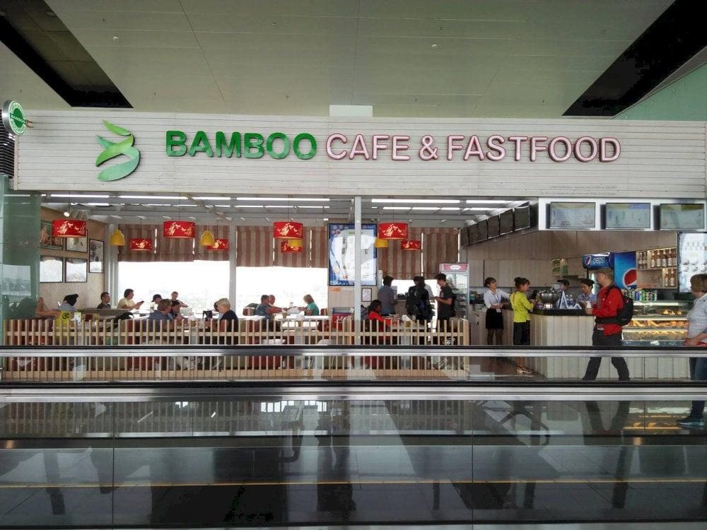 It offers a variety of Vietnamese and Western dishes, making it a convenient choice for travelers seeking a quick and satisfying meal